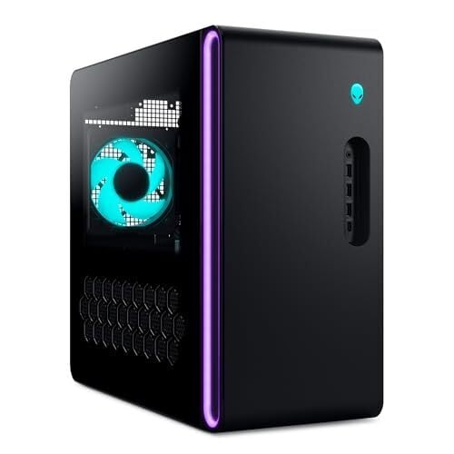 Alienware Aurora Gaming Desktop Act1250 - Intel Core Ultra 9 285 Επεξεργαστής, Liquid Cooled, Nvidia Geforce RTX 5080, 32GB DDR5 RAM, 1TB SSD, 1000W Platinum Ονομασμένη PSU, Win 11 Home - Clear Panel